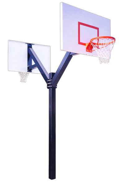 Fixed-Height Basketball Hoops and Goals