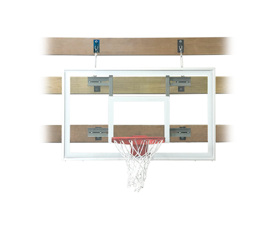 First Team SuperMount01 Pro Wall Mounted Basketball Goals - 36