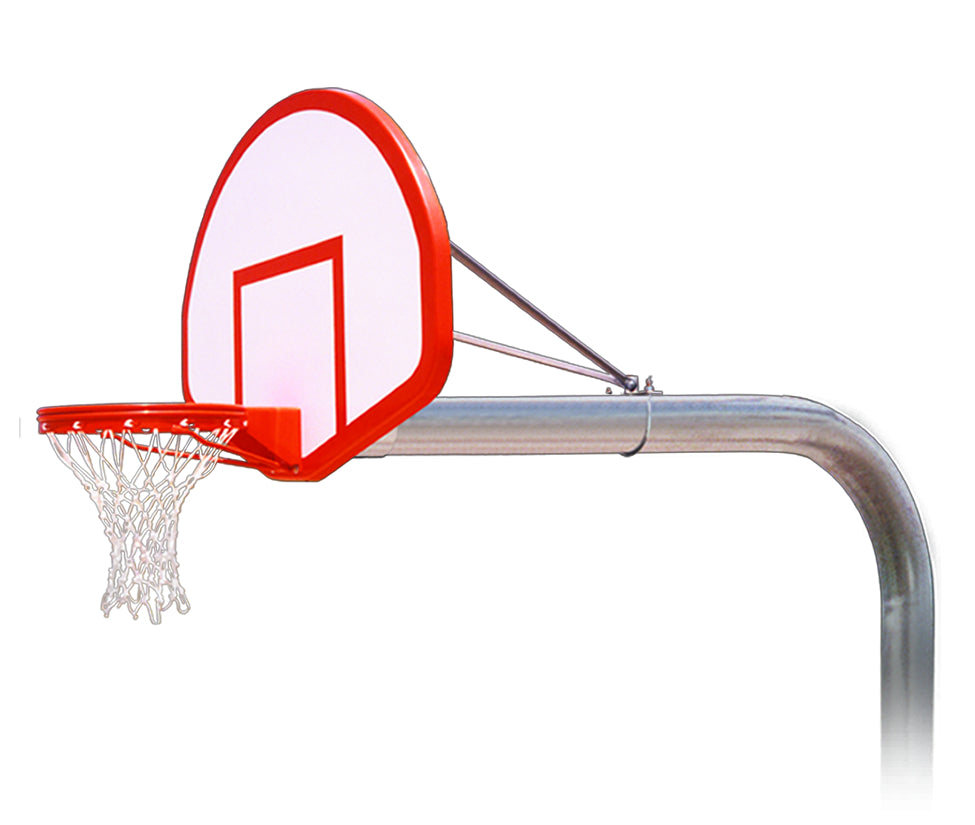 First Team Brute Flight In Ground Basketball Goal - 39