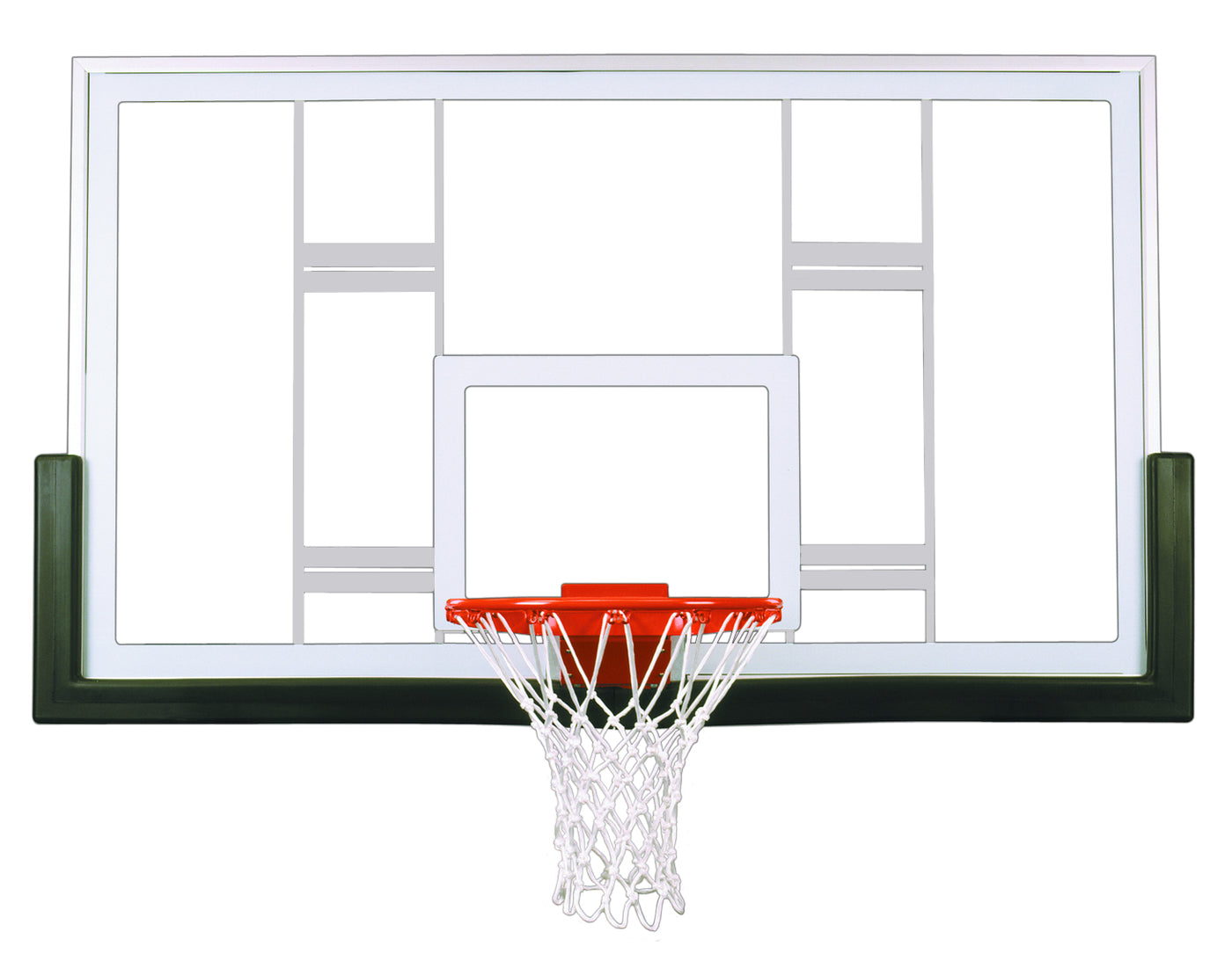 First Team Contender™ Basketball Backboard Upgrade Package - 42"x72" Tempered Glass