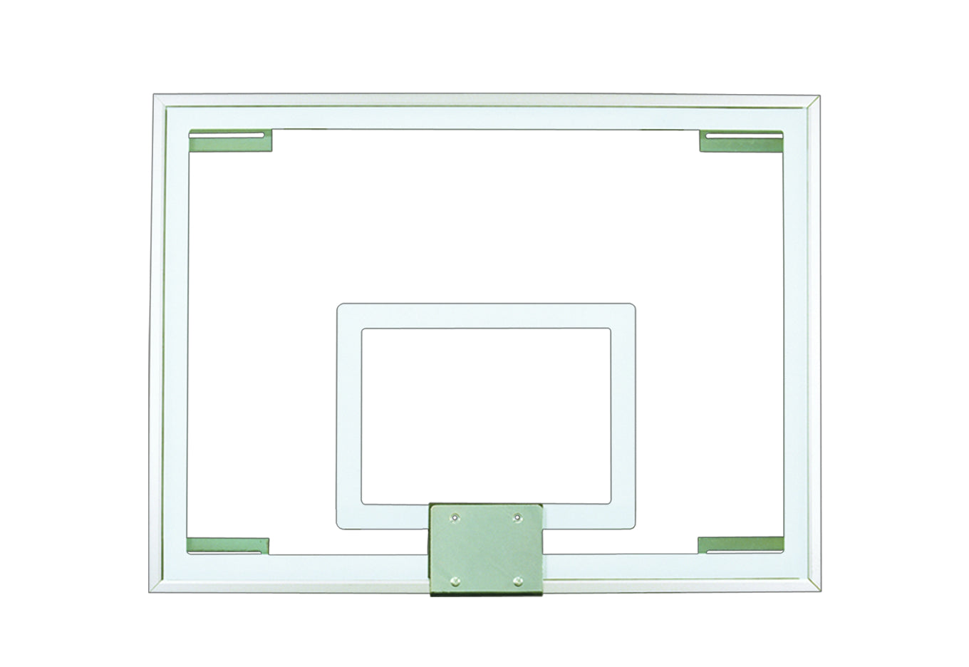 First Team FT231 Gymnasium Glass Basketball Backboard - 40