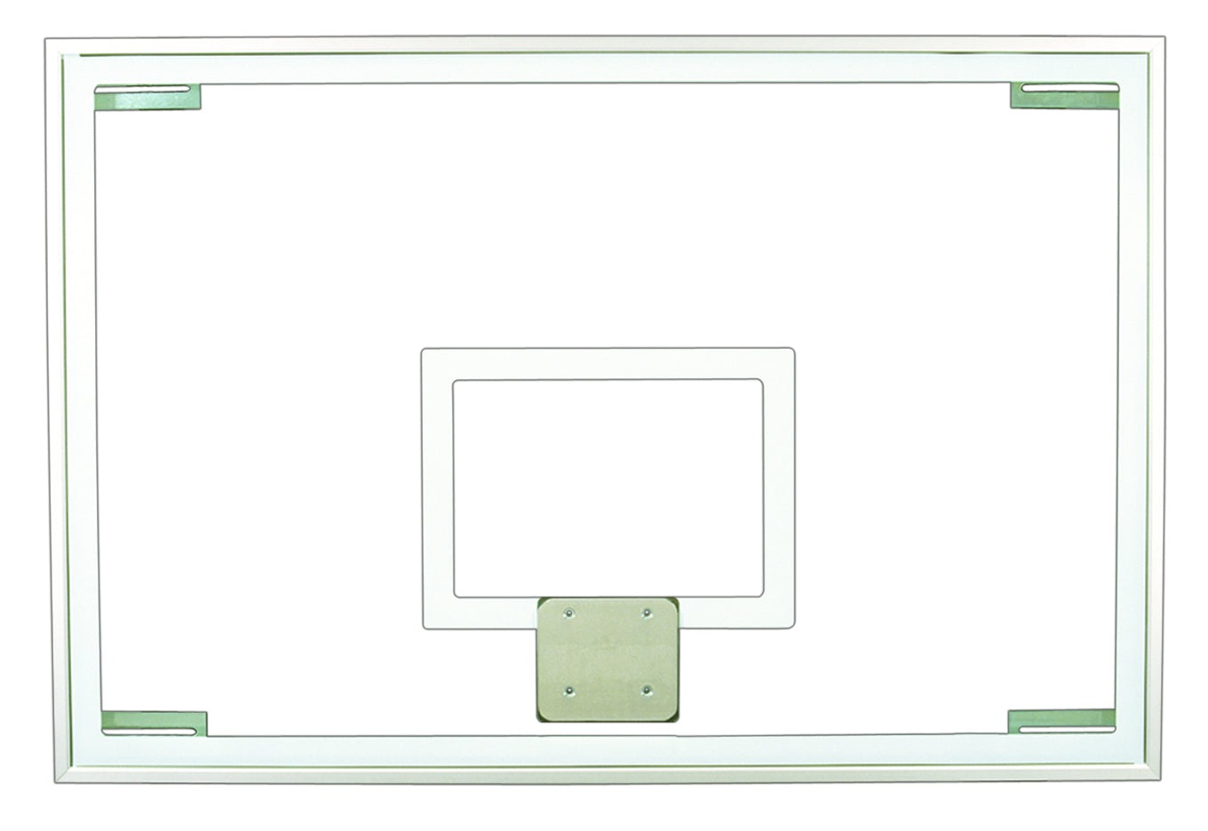 First Team FT236 Competition Glass Basketball Backboard - 48