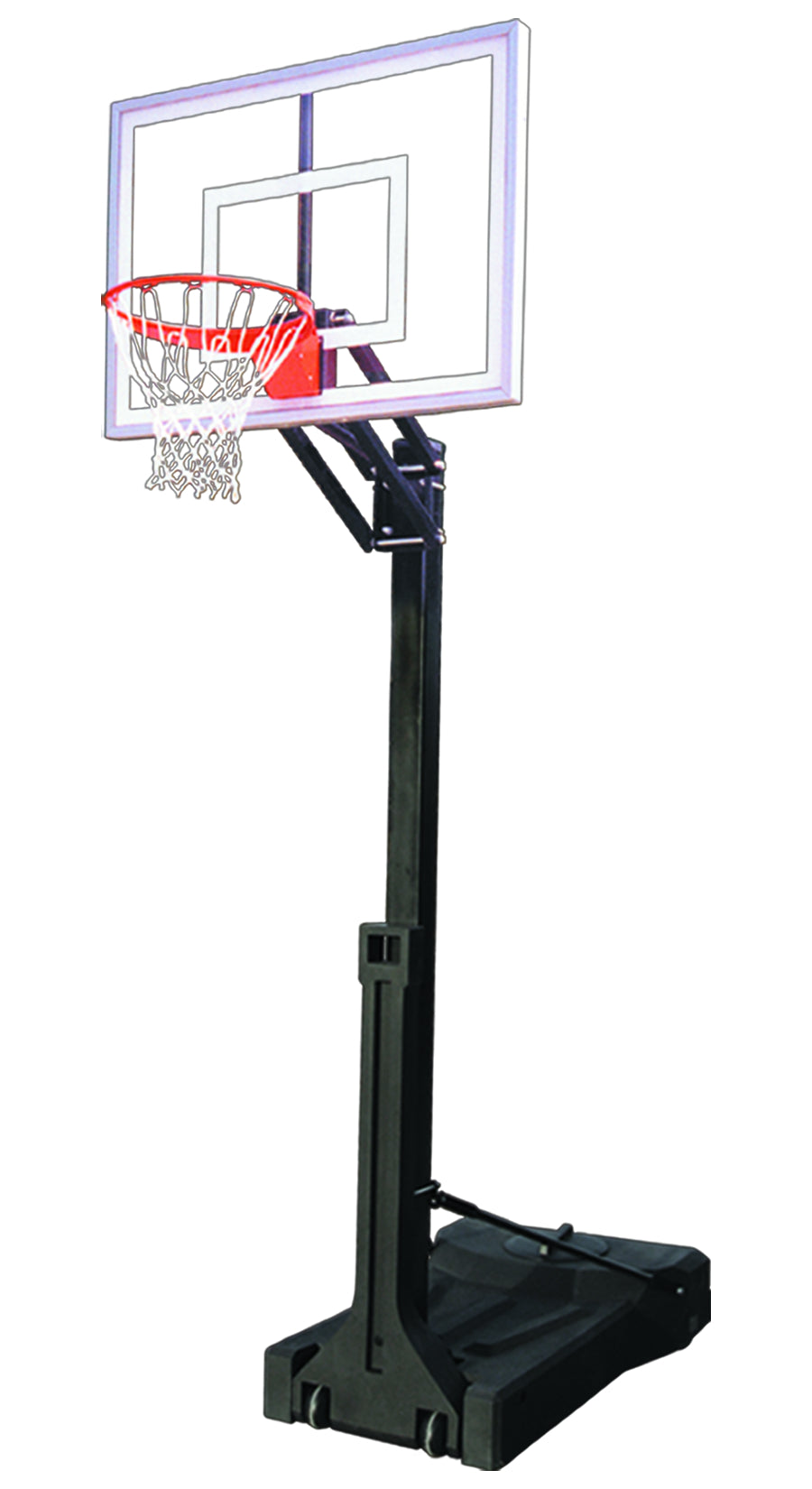 First Team OmniChamp II Portable Basketball Goal - 36"x48" Acrylic