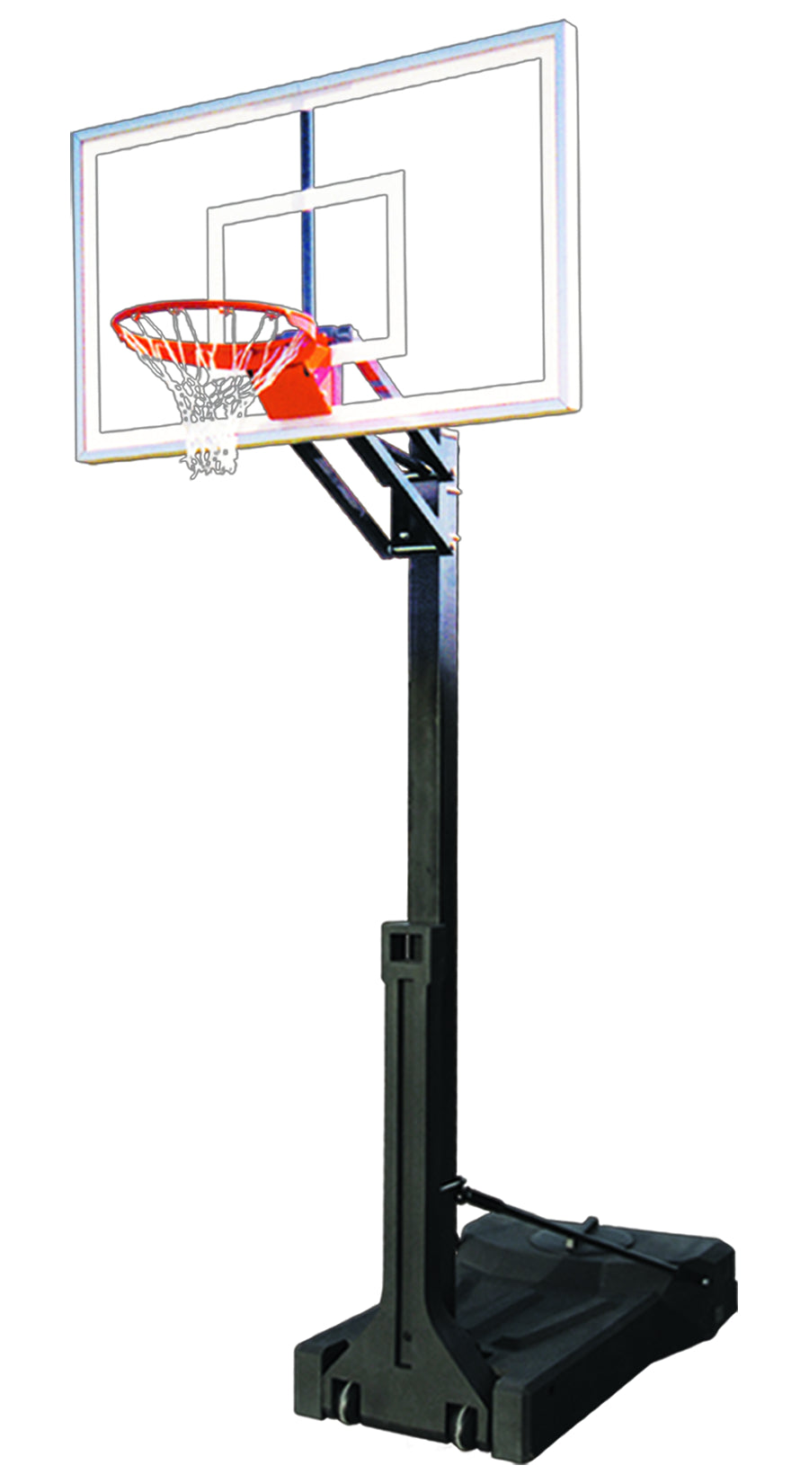 First Team OmniChamp Select Portable Basketball Goal - 36