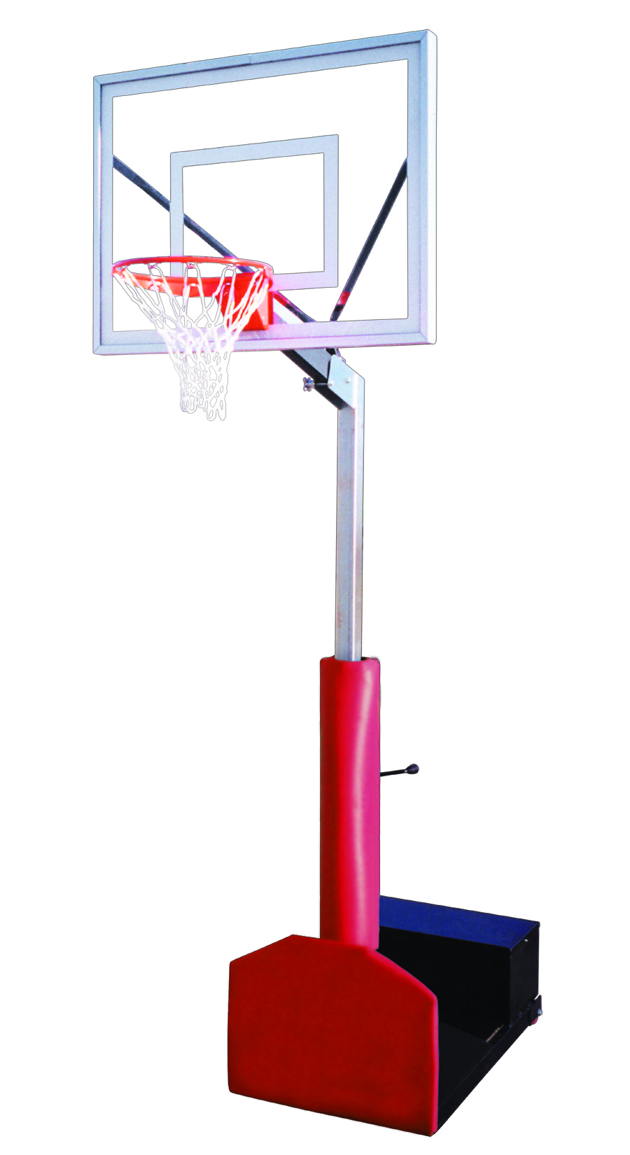First Team Rampage II Portable Basketball Goal - 36