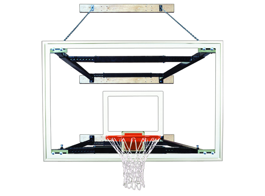 First Team SuperMount82 Tradition Wall Mounted Basketball Goal - 48