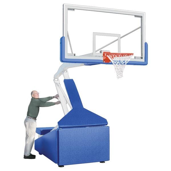 First Team Hurricane Portable Basketball Goal - 42