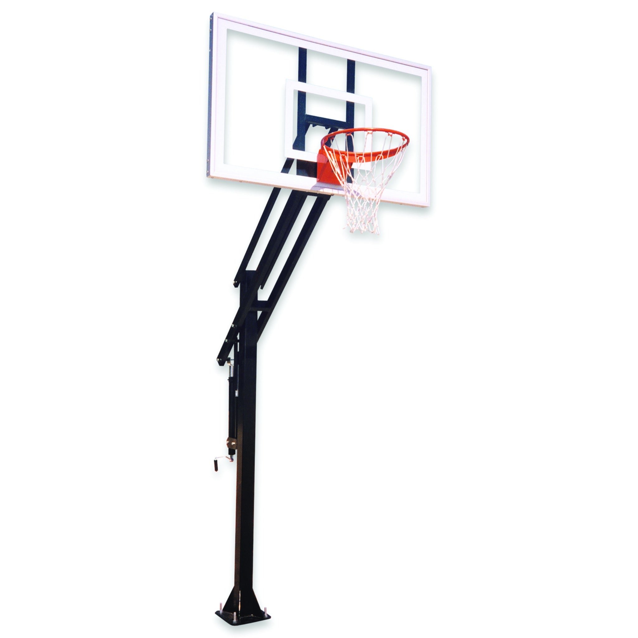 First Team Attack In Ground Basketball Goal