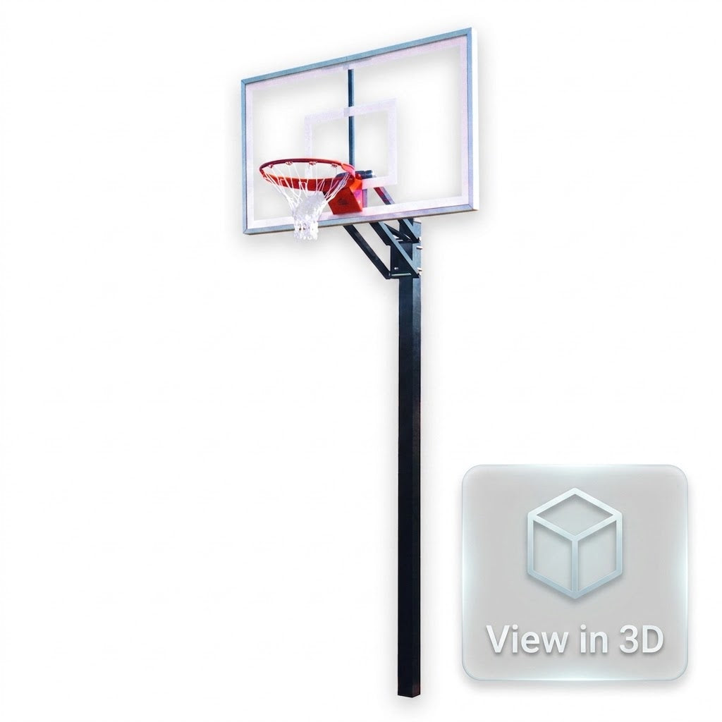 First Team Champ In Ground Basketball Goal
