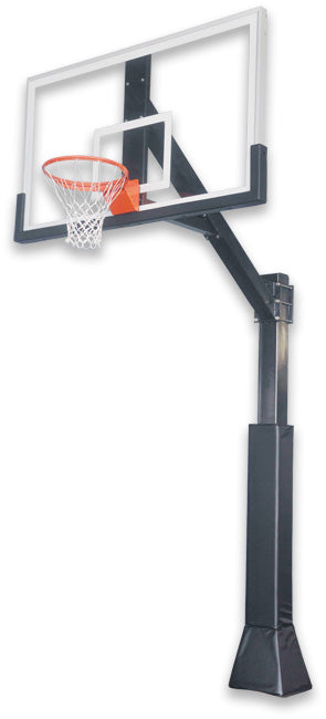 Ironclad Highlight Hoops In Ground Basketball Goal - 42" x 72" Tempered Glass