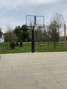 Ironclad Highlight Hoops In Ground Basketball Goal - 42" x 72" Tempered Glass