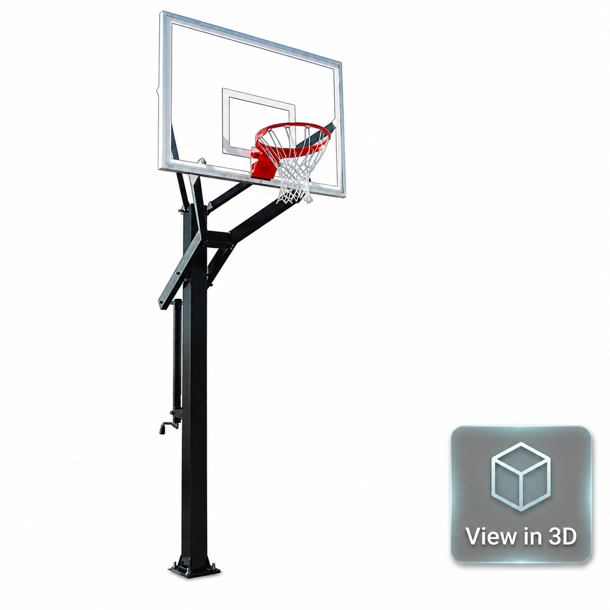 First Team PowerHouse In Ground Basketball Goal