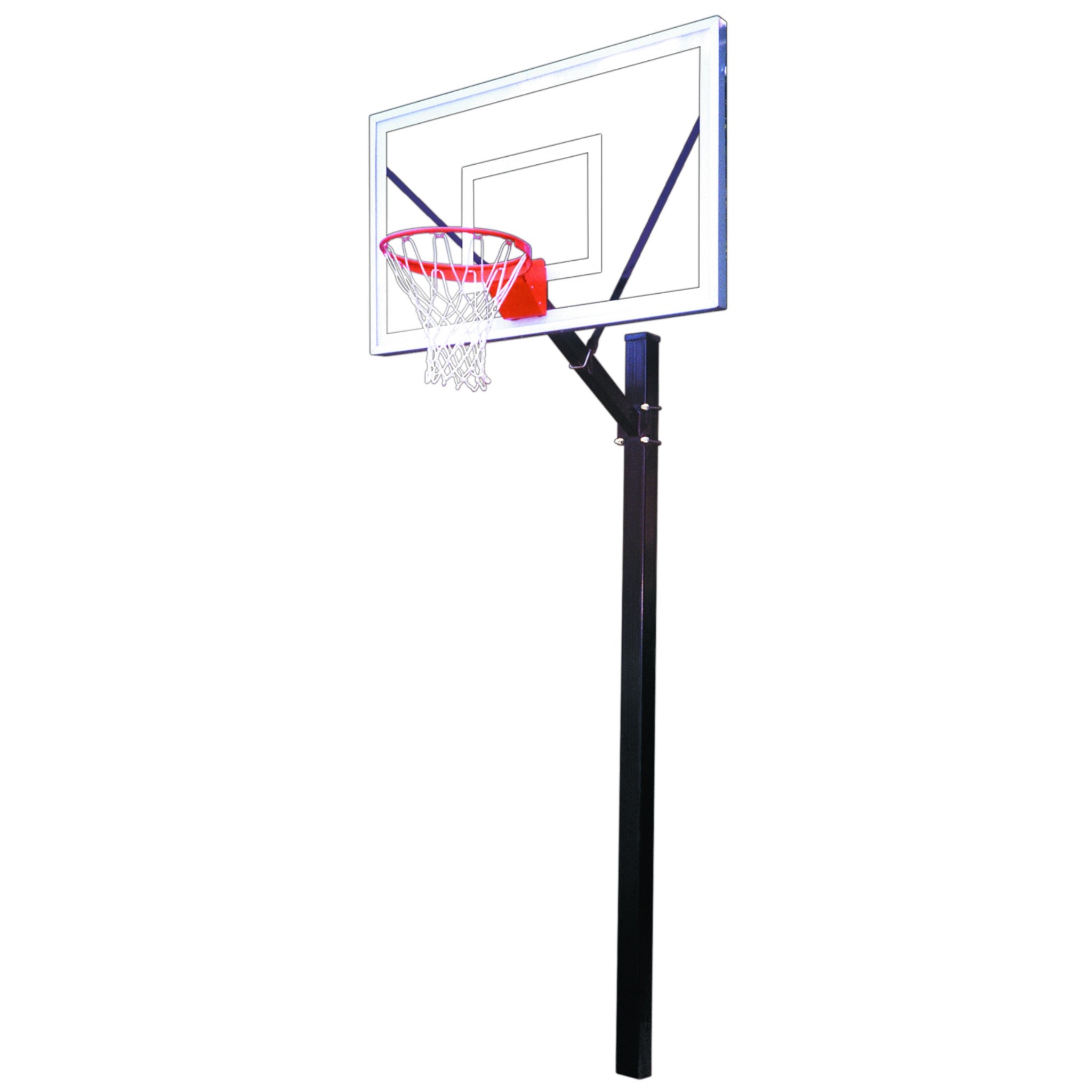 First Team Sport In Ground Basketball Goal
