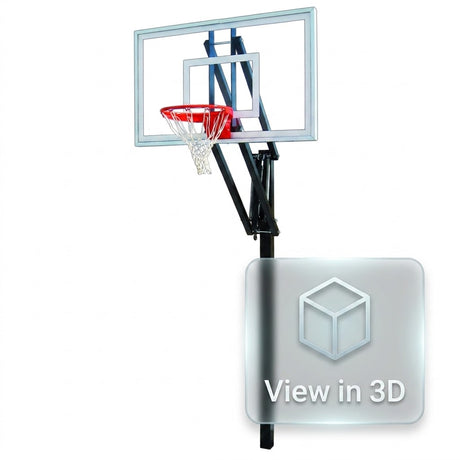 First Team Vector In Ground Basketball Goal
