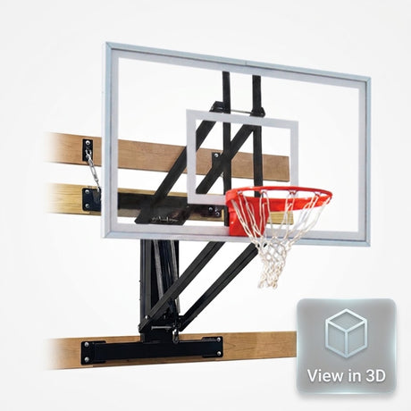 First Team VersiVector Wall Mounted Basketball Goal