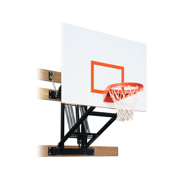 First Team Wall Monster Playground Wall Mounted Basketball Goal - 42"x60" Steel