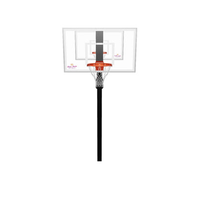 First Team Legend Jr Ultra In Ground Basketball Goal - 36"x54" Tempered Glass