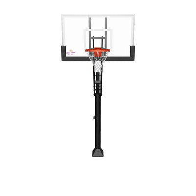 First Team Attack Pro In Ground Basketball Goal - 36"x60" Tempered Glass