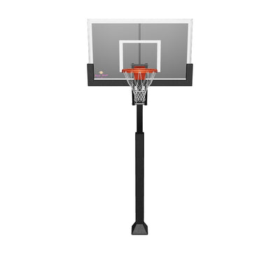 First Team Champ Eclipse In Ground Basketball Goal - 36"x60" Smoked Tempered Glass