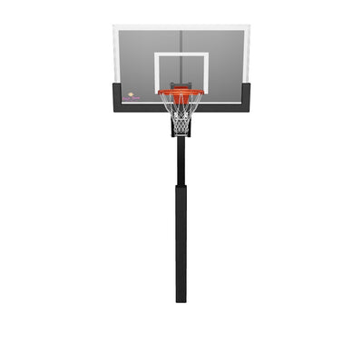 First Team Champ Eclipse In Ground Basketball Goal - 36"x60" Smoked Tempered Glass