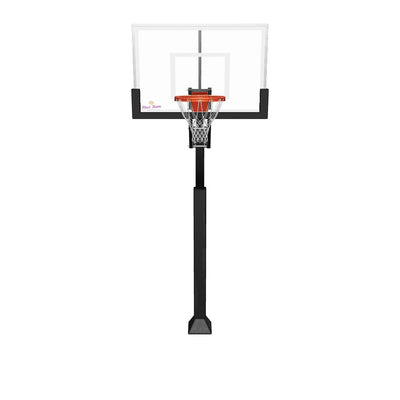 First Team Champ Turbo In Ground Basketball Goal - 36"x54" Tempered Glass