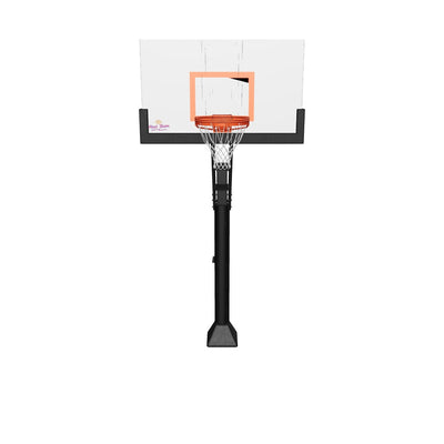 First Team Force Endura In Ground Basketball Goal - 36"x60" Aluminum