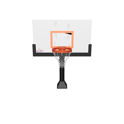 First Team Force Endura In Ground Basketball Goal - 36"x60" Aluminum