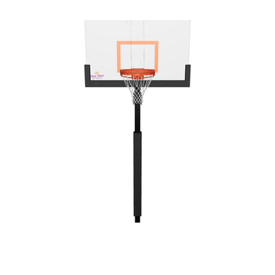 First Team Legacy Endura In Ground Basketball Goal - 36"x60" Aluminium