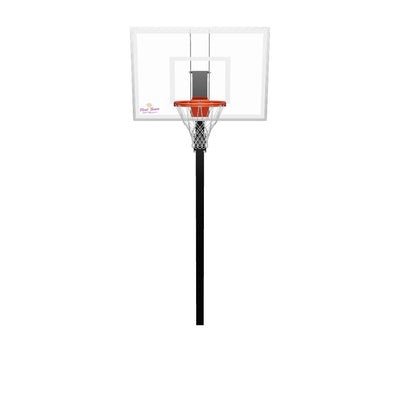 First Team Legacy Turbo In Ground Basketball Goal - 36"x54" Tempered Glass