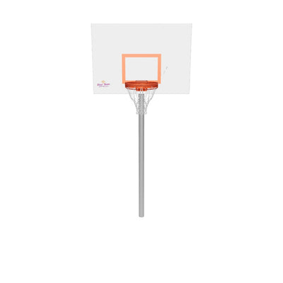 First Team Ruffneck Impervia In Ground Basketball Goal - 42"x60" Aluminum