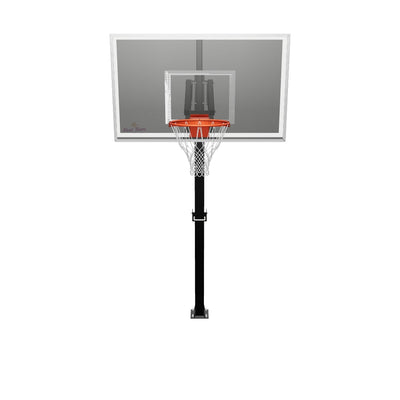 First Team Slam Eclipse In Ground Basketball Goal - 36"x60" Smoked Tempered Glass