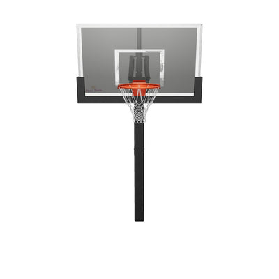 First Team Slam Eclipse In Ground Basketball Goal - 36"x60" Smoked Tempered Glass