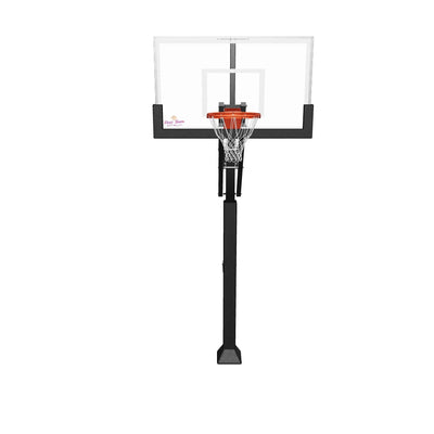 First Team Slam Nitro In Ground Basketball Goal - 36"x60" Tempered Glass