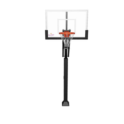 First Team Slam Turbo In Ground Basketball Goal - 36"x54" Tempered Glass