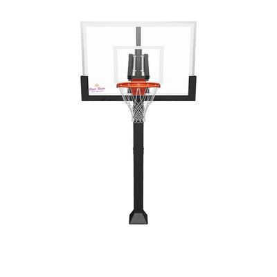 First Team Slam Turbo In Ground Basketball Goal - 36"x54" Tempered Glass