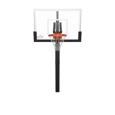 First Team Slam Turbo In Ground Basketball Goal - 36"x54" Tempered Glass