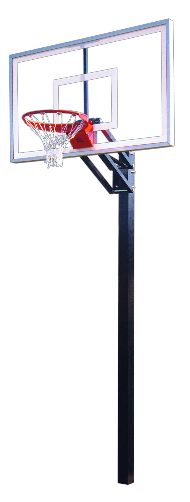 First Team Champ Nitro In Ground Basketball Goal - 36"x60" Tempered Glass
