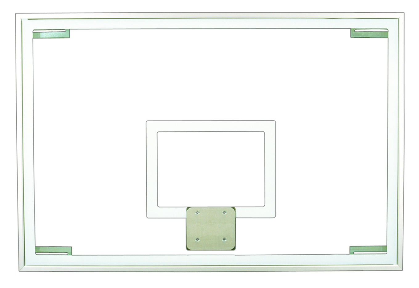 First Team FT236 Competition Glass Basketball Backboard - 48"x72" Tempered Glass