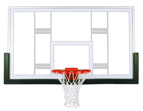 First Team FT239 Competition Glass Basketball Backboard - 42
