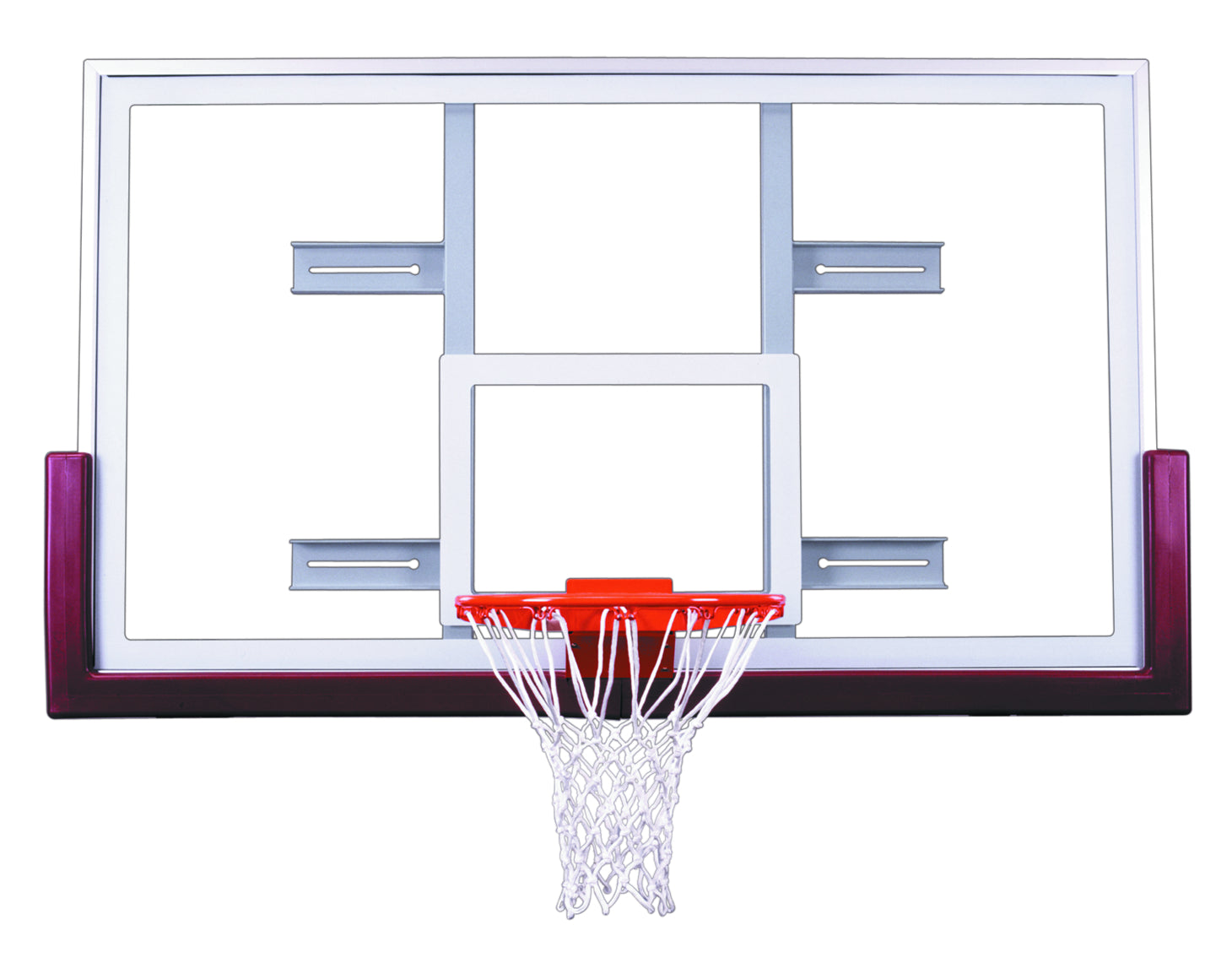 First Team FT240 Competition Glass Basketball Backboard - 42