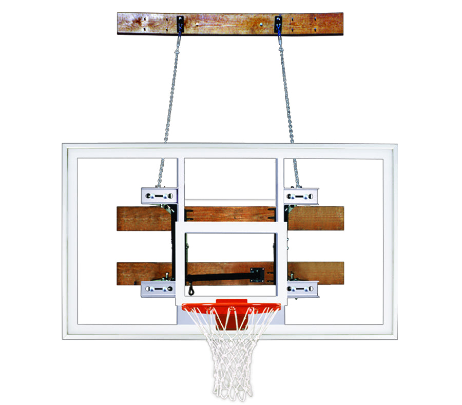 First Team FoldaMount46 Supreme Wall Mounted Basketball Goal - 42"x72" Acrylic