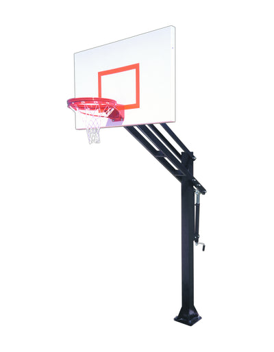 First Team Force Endura In Ground Basketball Goal - 36"x60" Aluminum