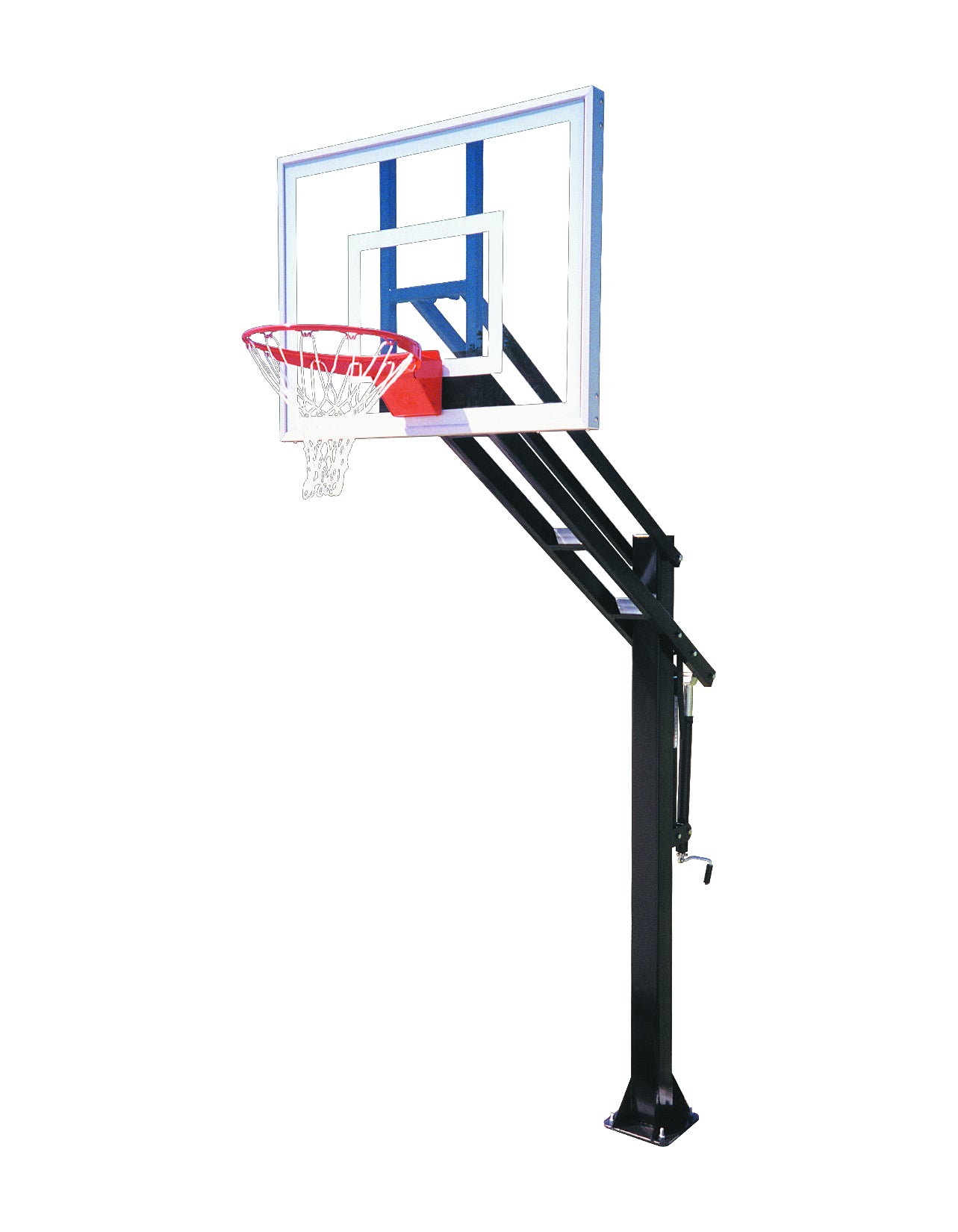First Team Force Ultra In Ground Basketball Goal - 36"x54" Tempered Glass