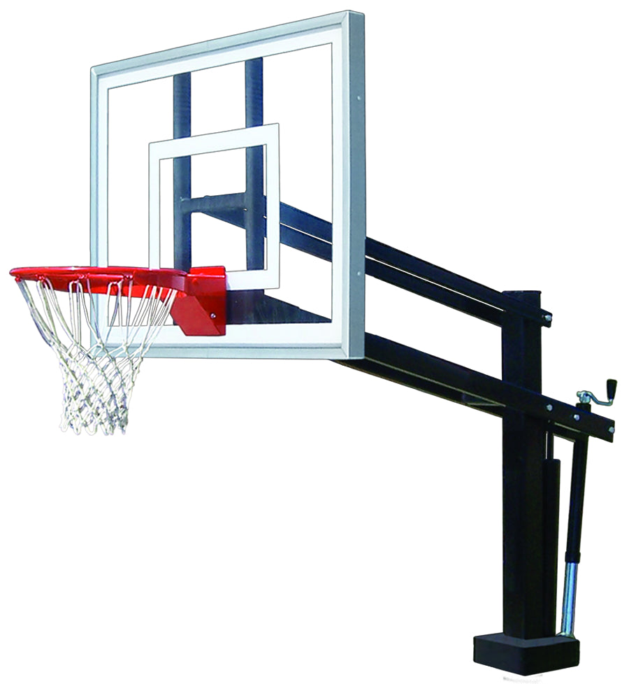 First Team HydroShot III Pool Side Basketball Goal - 36"x54" Acrylic