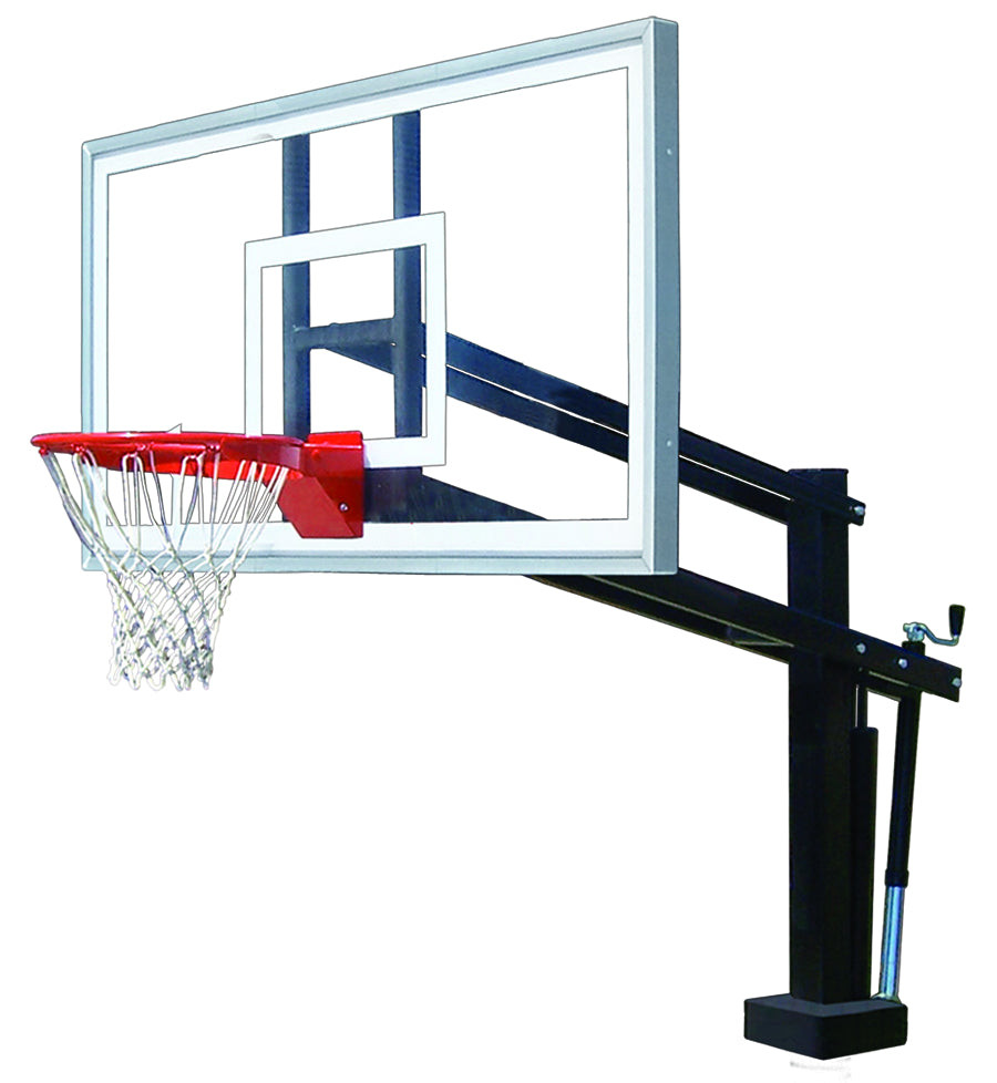 First Team HydroShot Select Pool Side Basketball Goal - 36"x60" Acrylic