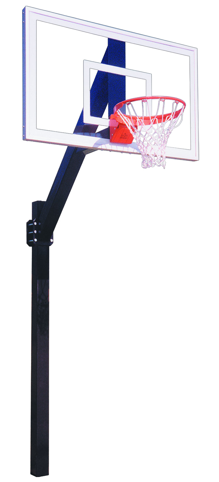 First Team Legend Jr Pro In Ground Basketball Goal - 36"x60" Tempered Glass