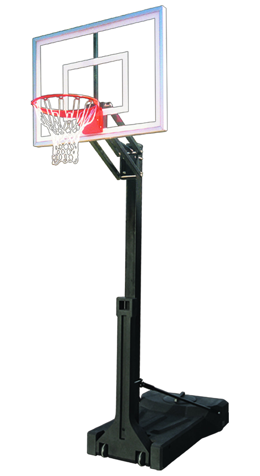 First Team OmniChamp III Portable Basketball Goal - 36"x54" Acrylic