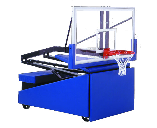First Team Storm Arena Basketball Goal -  42"x72" Tempered Glass