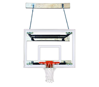 First Team SuperMount23 Maverick Wall Mounted Basketball Goals - 40"x54" Tempered Glass