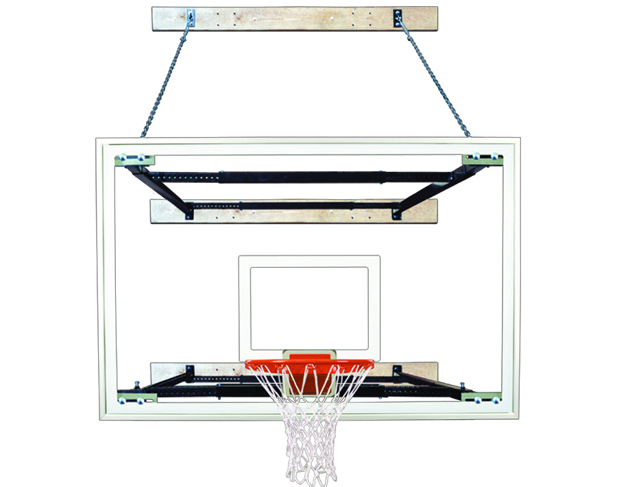 First Team SuperMount68 Tradition Wall Mounted Basketball Goal - 48